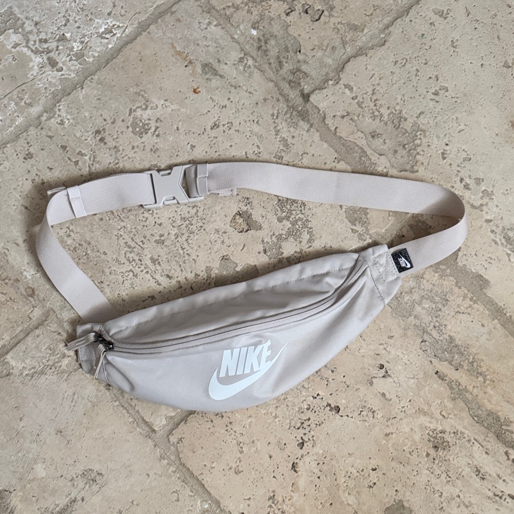 Nike Light Gray Belt Bag